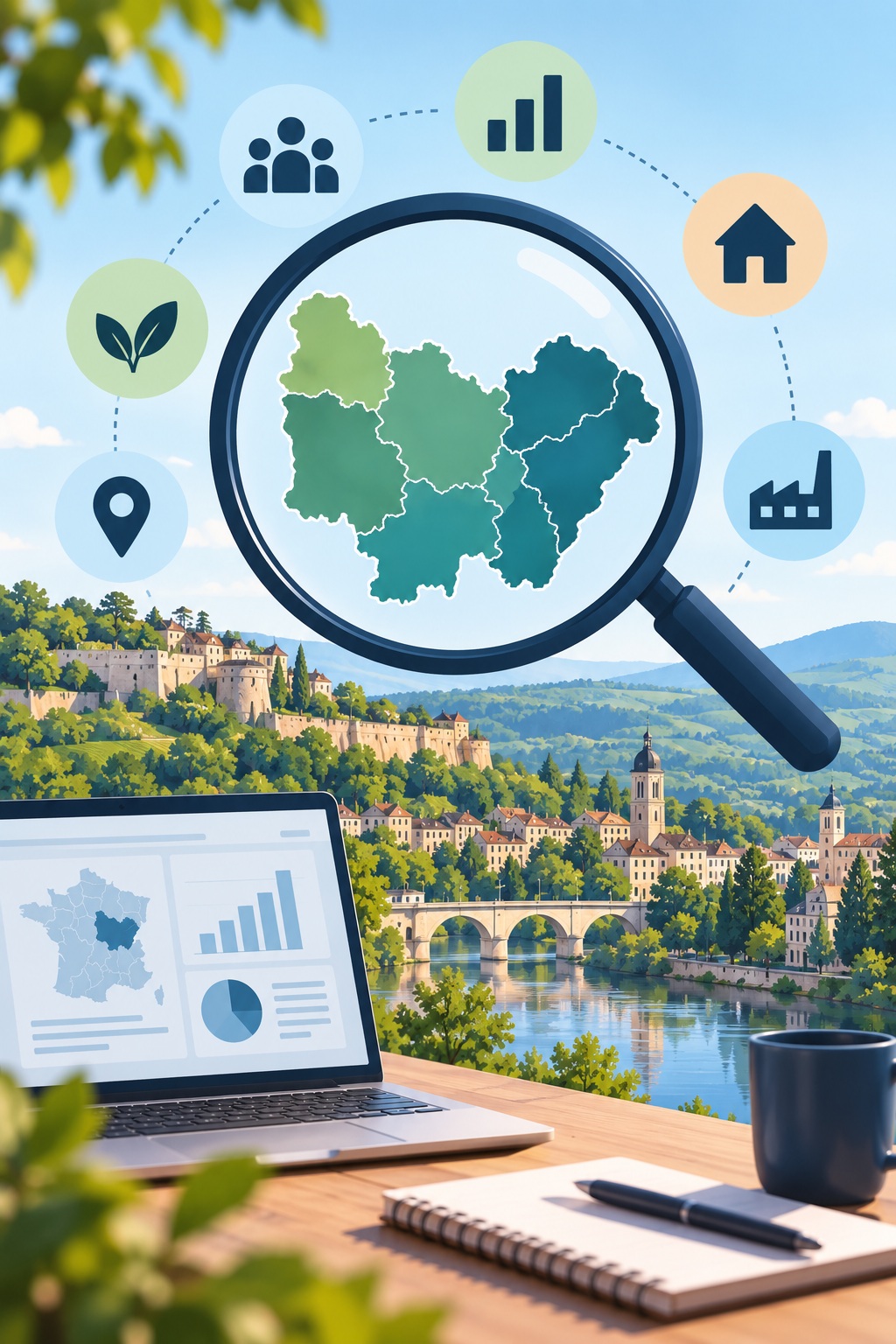 📈 Bourgogne-Franche-Comté : que nous disent les derniers chiffres de l’Insee ?