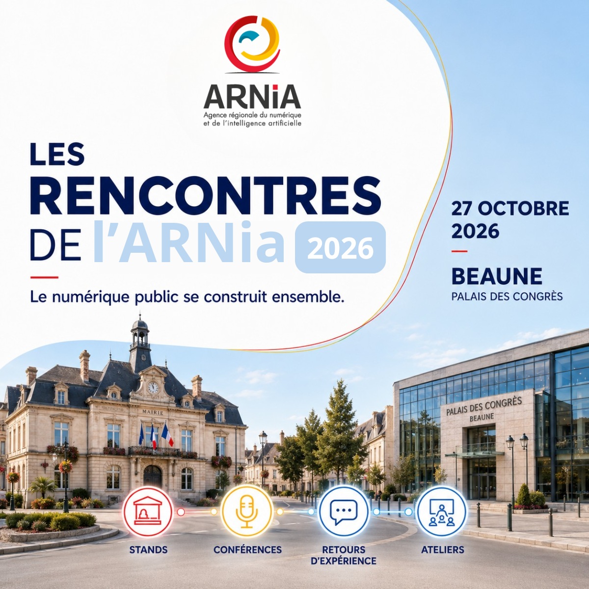 Les Rencontres de l’ARNia : retrouvez l’équipe IDéO BFC le 27 octobre à Beaune !