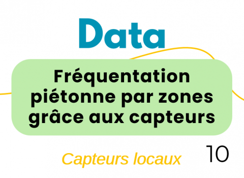 10-Fréquentation piétonne par zones grâce aux capteurs